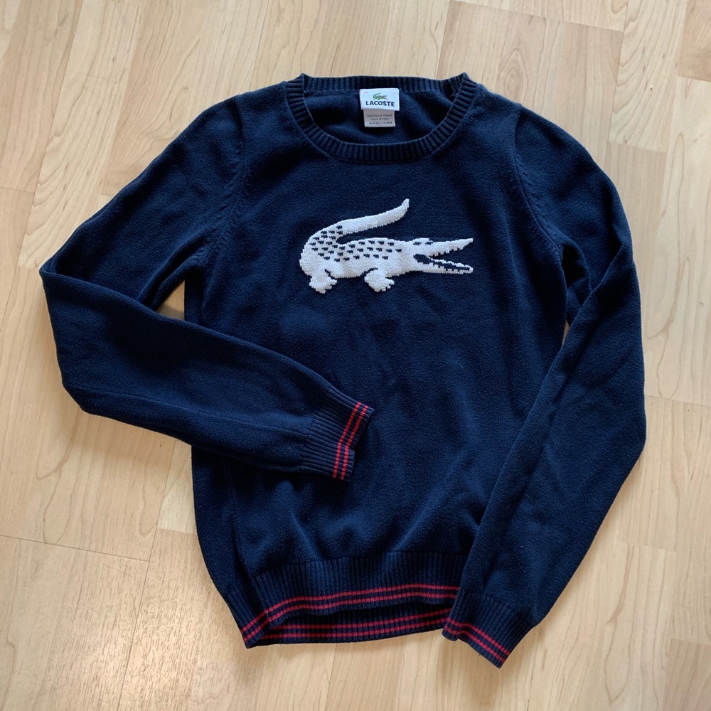 Size 2 US / 34 Fr Lacoste Sweater